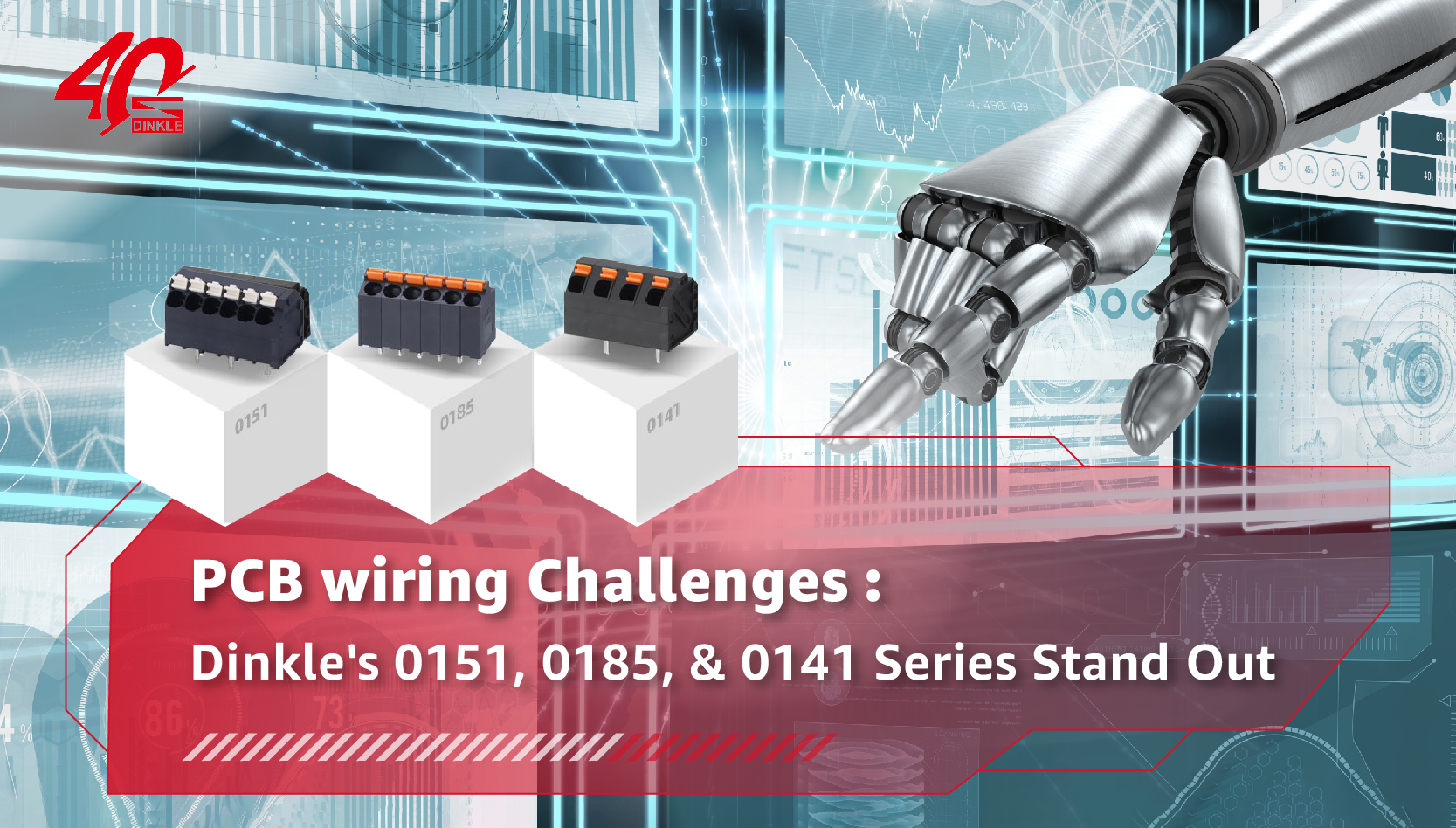 PCB wiring Challenges: Dinkle's 0151, 0185, & 0141 Series Stand Out