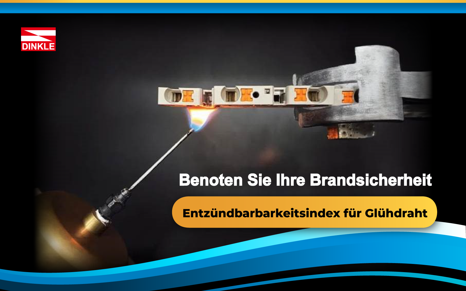 Benoten Sie Ihre Brandsicherheit - Entzündbarbarkeitsindex für Glühdraht