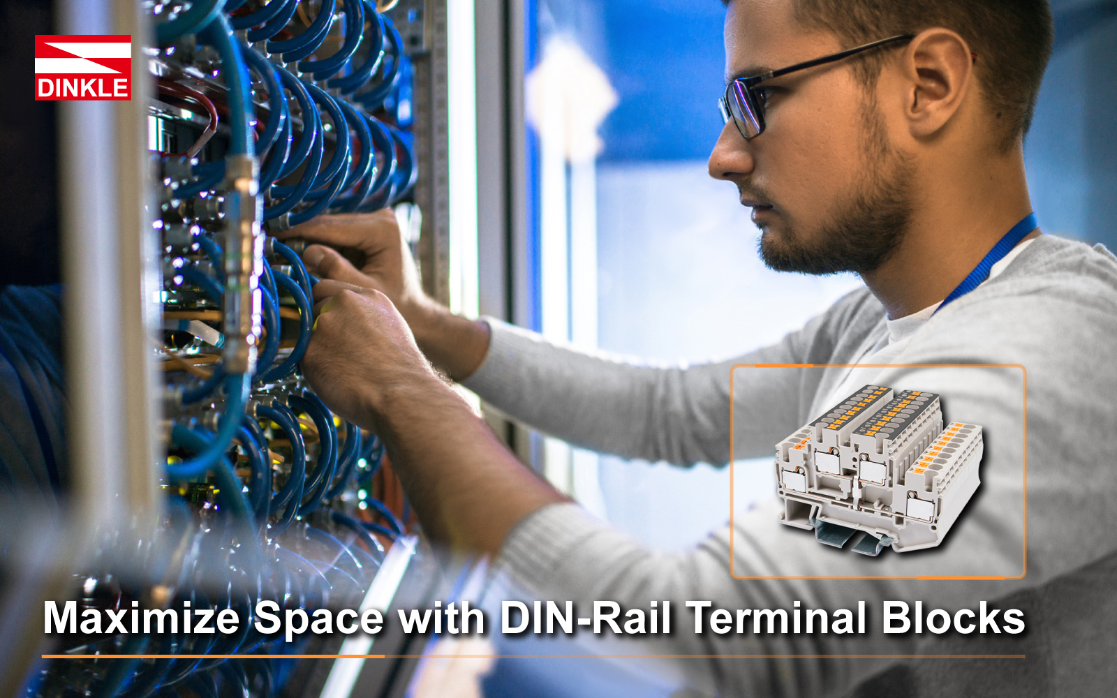Maximize Space with DIN-Rail Terminal Blocks